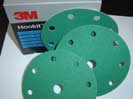Наждачные круги Hookit с пылеотводом и микротонким абразивом