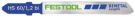 Пилки для лобзика, компл. из 100 шт. S 60/1,2 bi Festool