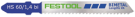 Пилки для лобзика, компл. из 5 шт. HS 60/1,4 BI VA/5 Festool