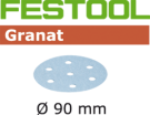 Мат. шлиф. Granat P 500, компл. из 100 шт. STF D90/6 P 500 GR /1