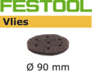 Мат. шлиф. Vlies A80, компл. из 10 шт.  STF D90/0 A 80 VL /10 Fe