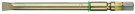 Бит Шлитц удлин. HIQ  комп. из 2 шт.  HIQ SZ 0,8X5,5-100 CE/2 Fe