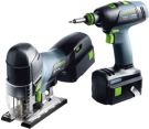 Монтажный набор из дрели и лобзика T 18+3 /PSC 420 Plus Festool