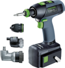 Дрель отвертка (шуруповерт) в конт. T 15+3 LI 3,0 Set Festool